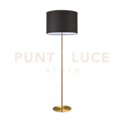 SET UP BASE PER LAMPADA DA TERRA 1 LUCE ATTACCO E27 OTTONE