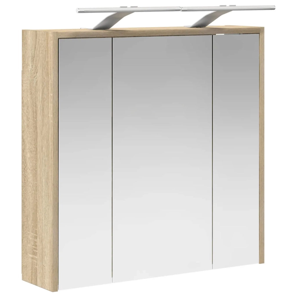 Mobiletto per specchio da bagno Rovere Sonoma 889161