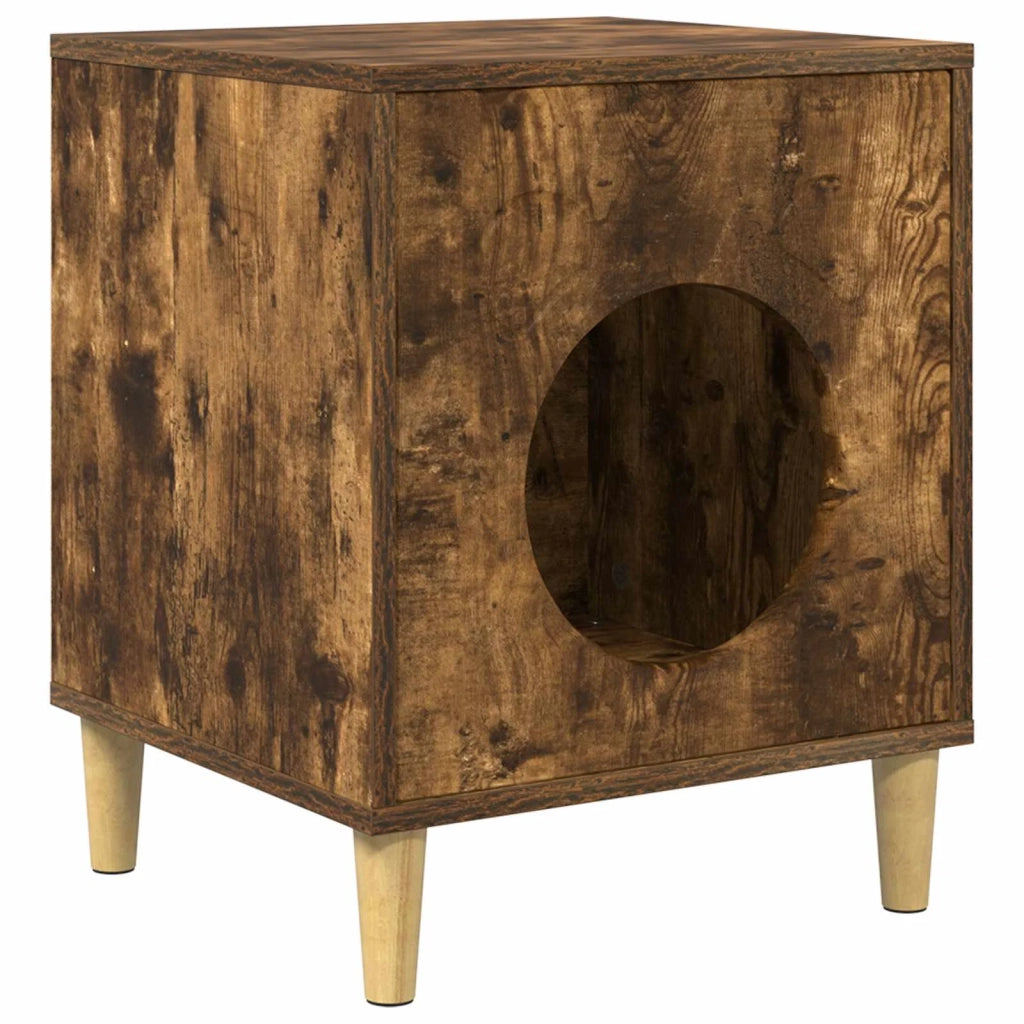 Casa per Gatti Rovere Fumo 42,5 x 40 x 53 cm 8000676