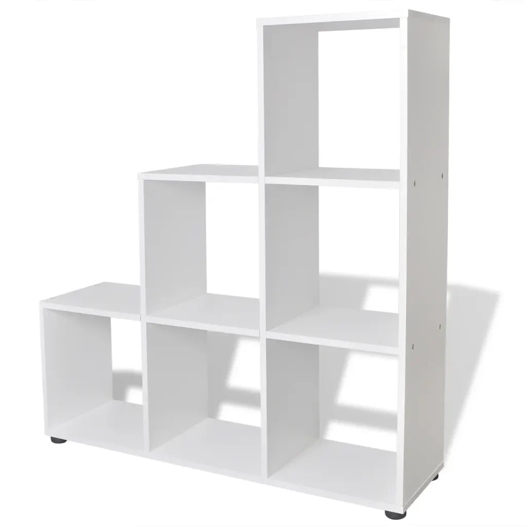 Libreria Scalare / Scaffale Espositore 107 cm Bianco 242552