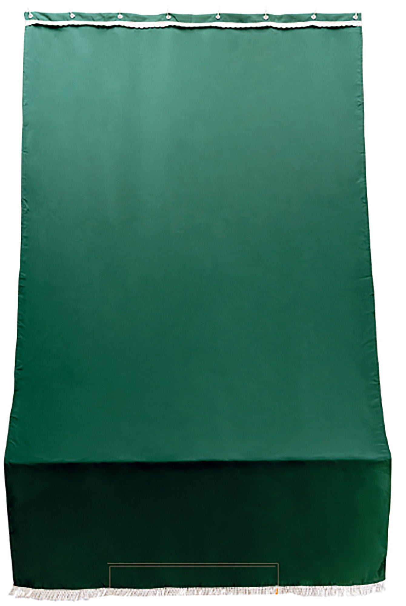 Tenda da Sole per Sormonto 140x250 cm in Poliestere con Anelli Ranieri Verde