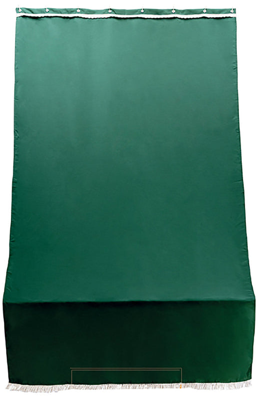 Tenda da Sole per Sormonto 140x250 cm in Poliestere con Anelli Ranieri Verde