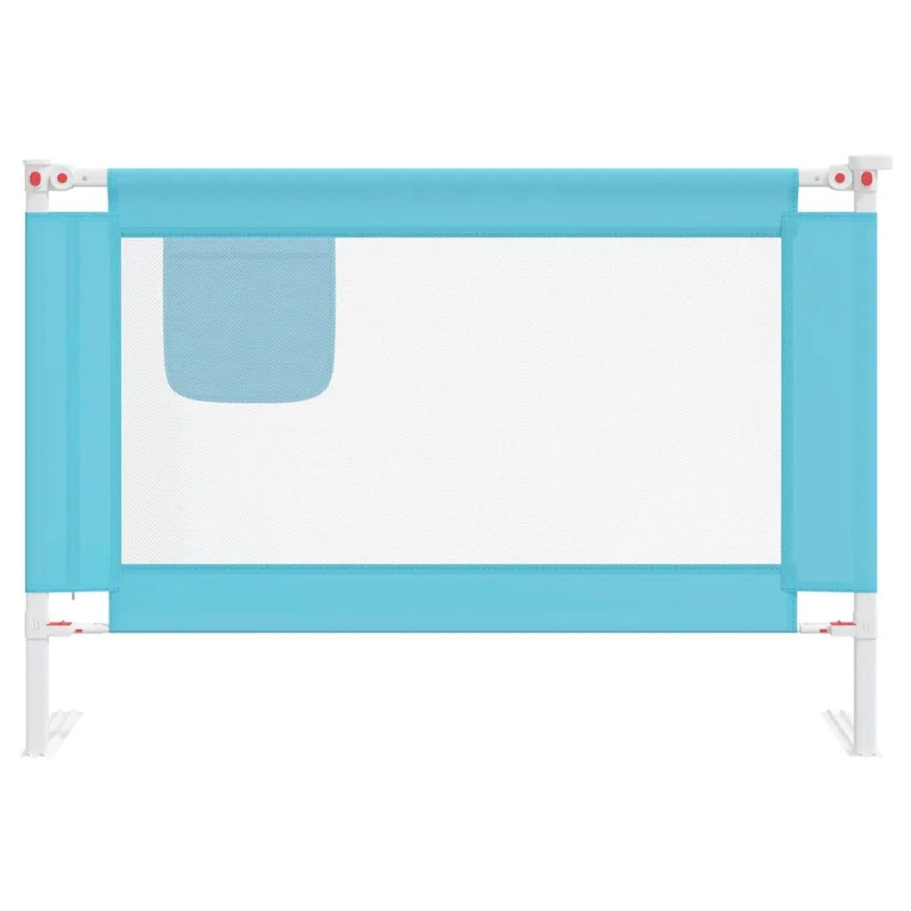 Sponda Letto di Sicurezza per Bambini Blu 100x25 cm in Tessuto CFW4475205