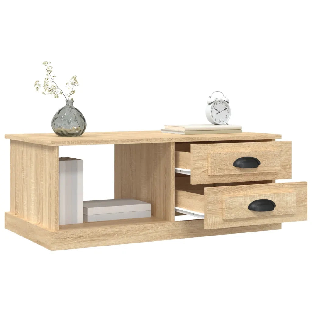 Tavolino da salotto | Tavolino da caff¨¨ | Tavolino da Soggiorno Rovere Sonoma 90x50x35 cm Legno Multistrato