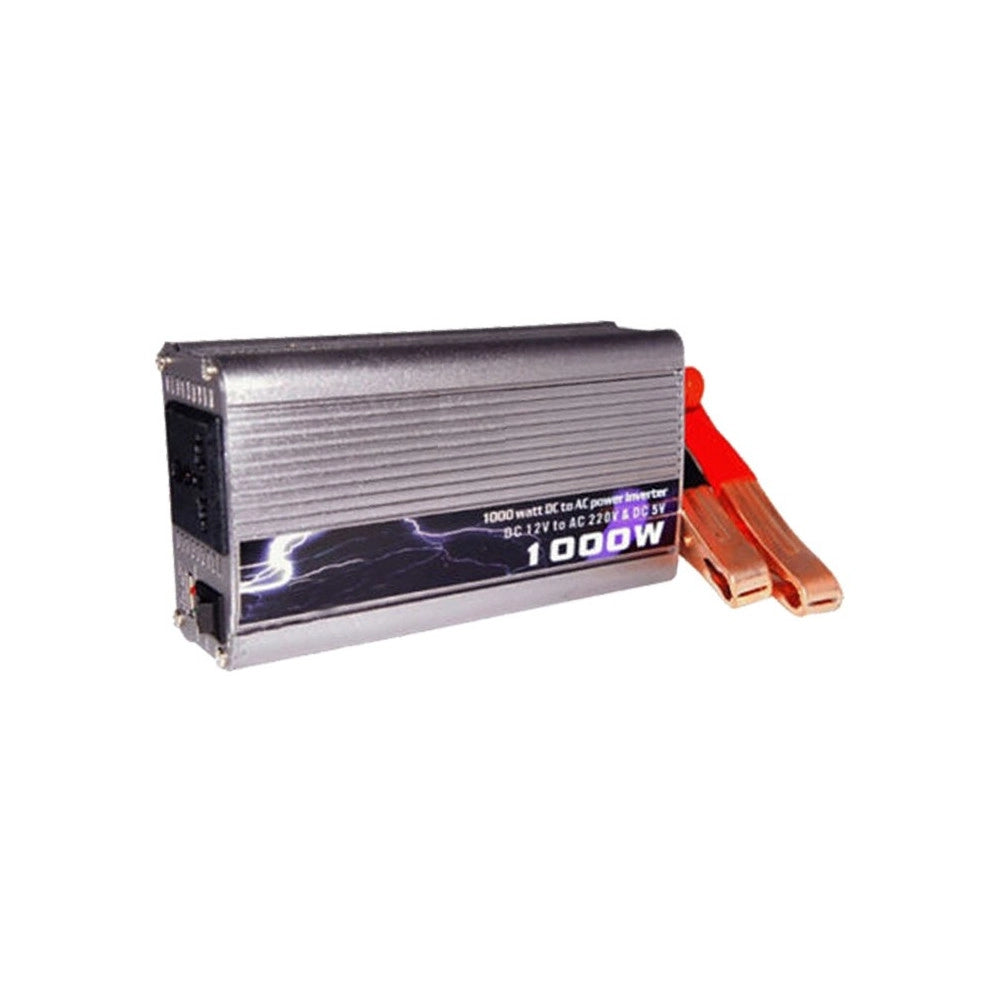 Trade Shop - Inverter 1000w Watt 12v 220v Trasformatore Auto Campeggi Barca Camper Presa Usb -