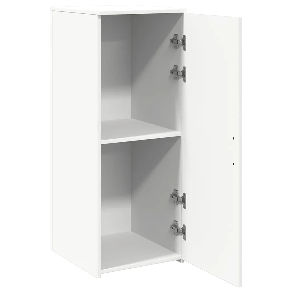 Mobiletto portaoggetti bianco 40x45x103,5 cm in legno ingegnerizzato 859033