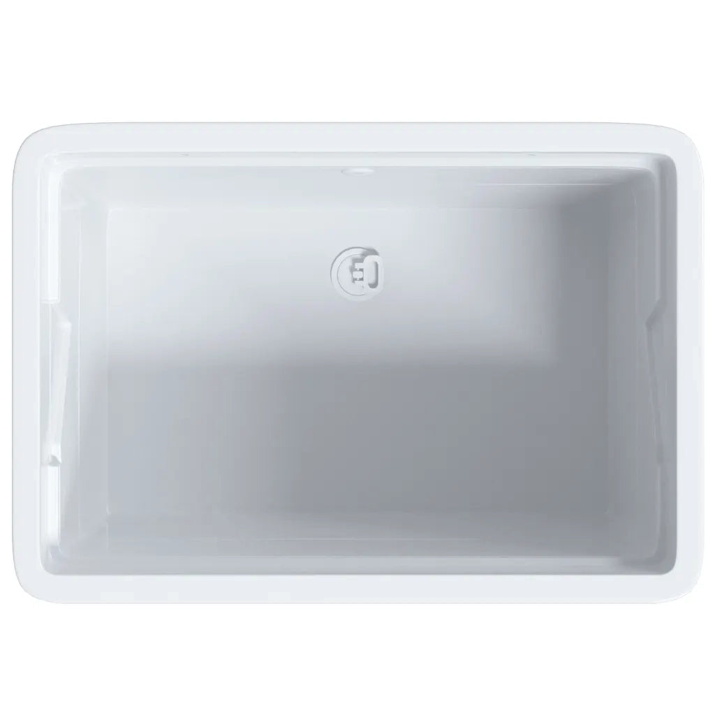 Vasca per Lavanderia Bianca 59x41x75 cm in Resina 4002799