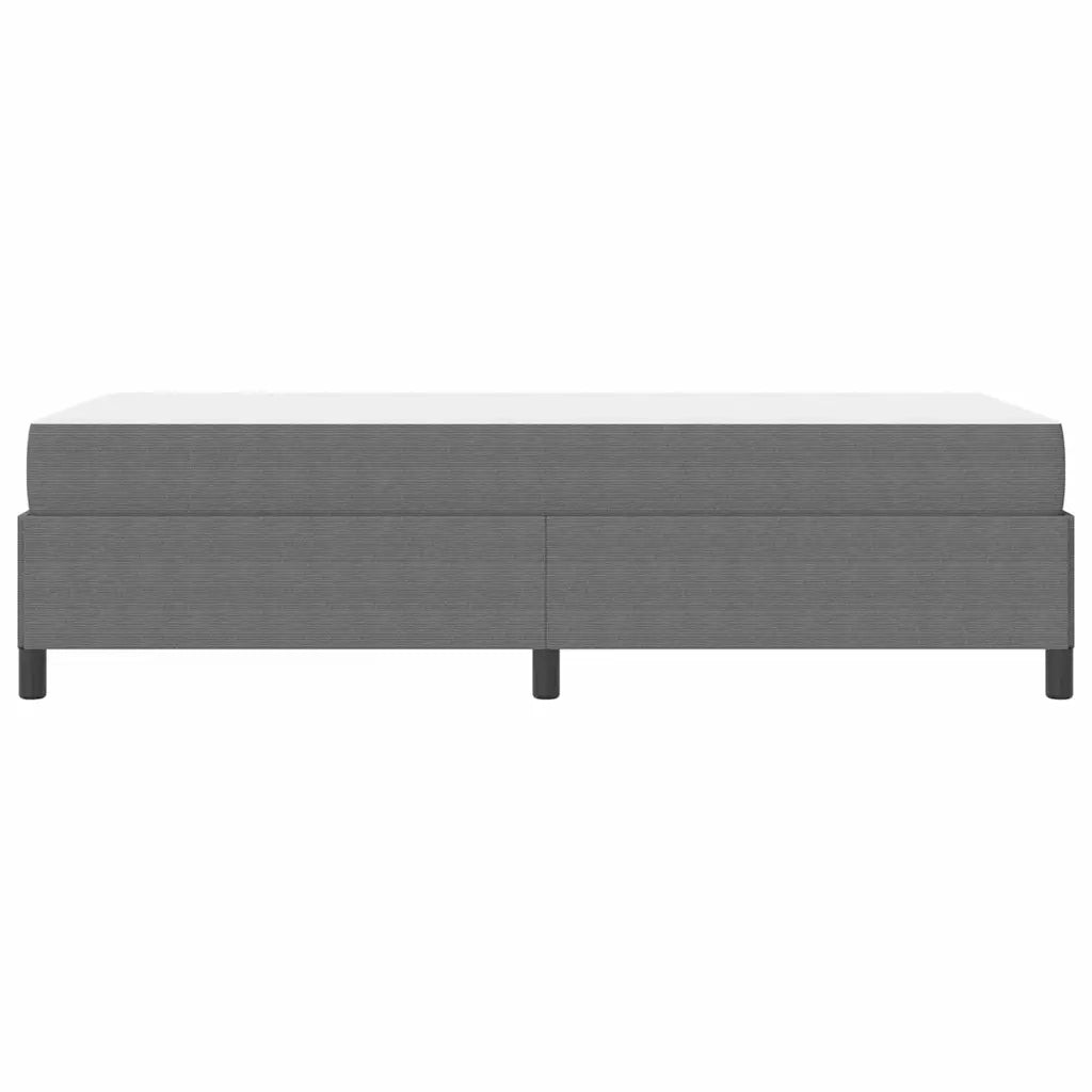 Struttura del letto Grigio chiaro 100 x 200 cm Tessuto 3399105