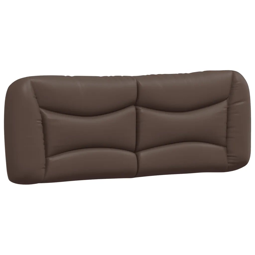Cuscino Testiera Hvar Marrone 120 cm in Similpelle CFW7626724