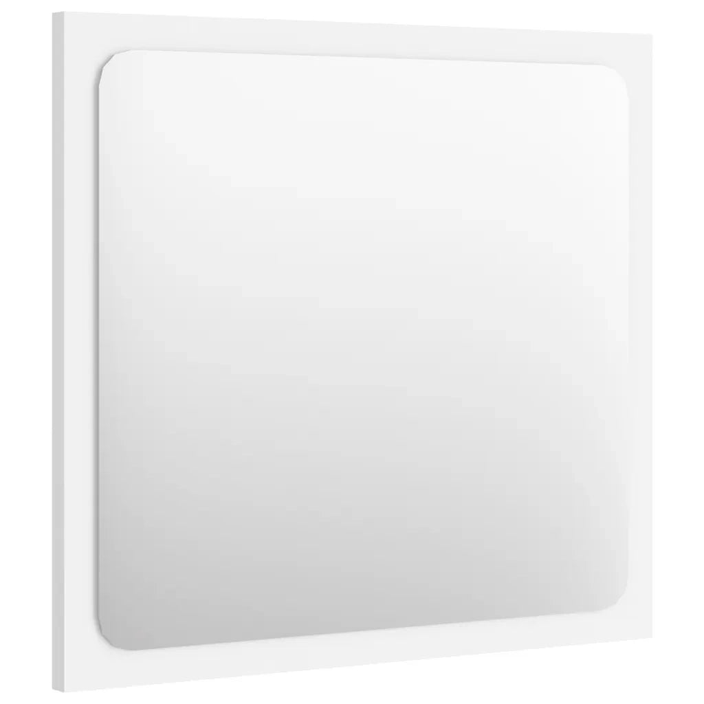 Set Mobili da Bagno 2 pz Bianco in Legno Multistrato cod mxl 55475