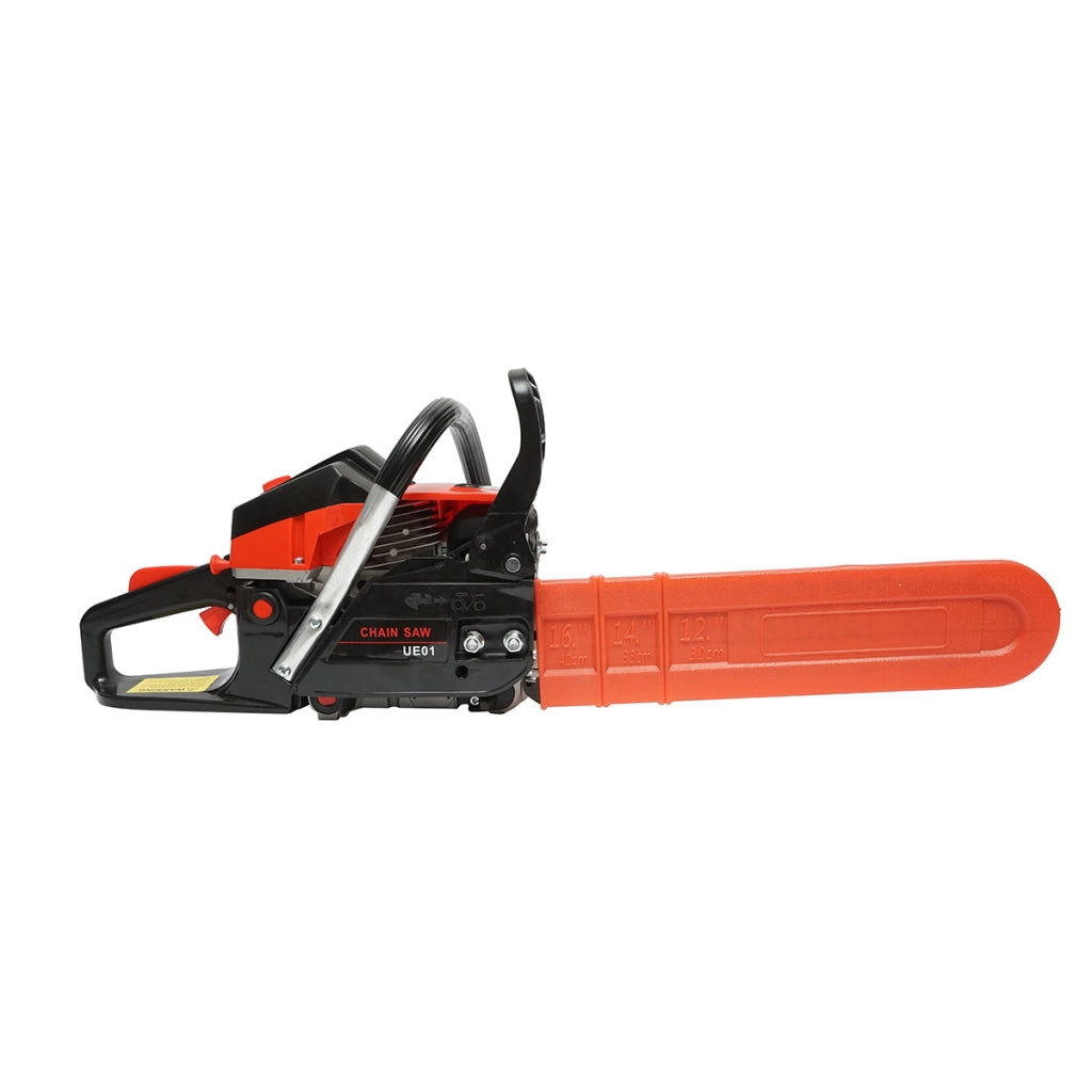 Motosega, motosega a 2 tempi da 2,8 CV, 52 cc con lama da 16 pollici (40 cm), accessori inclusi