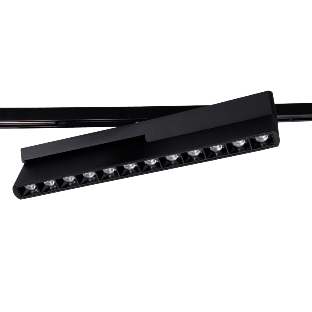 Lampada lineare a binario 1F nera 18W 2700-5000K Zigbee Maxlight