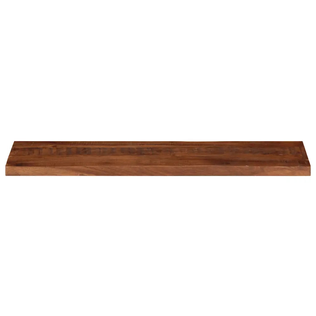 Piano Tavolo | Superficie Tavolo | Piano Scrivania 110x30x3,8 cm Rettangolare in Massello di Recupero