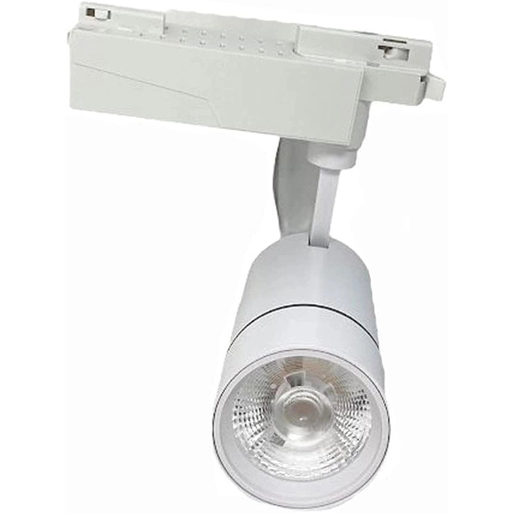 Trade Shop - Faretto Da Binario Led Cob 30 W Bianco Faro Soffitto Proiettore Luce F-30w-07ac -