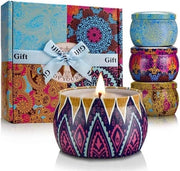 Set di candele profumate, candele aroma, set di regalo di candele da 4 pezzi