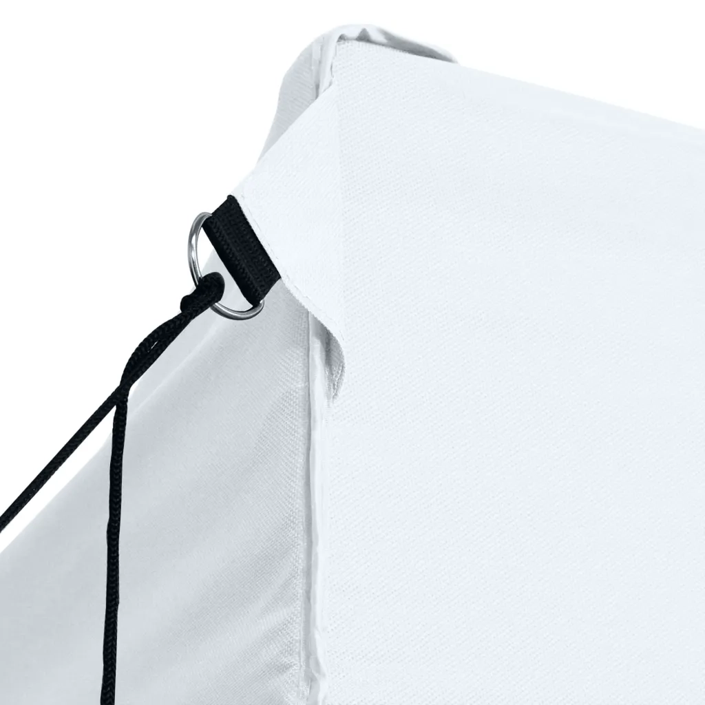 Tendone per Feste Pieghevole con 4 Pareti 3x4,5 m Bianco cod mxl 39829
