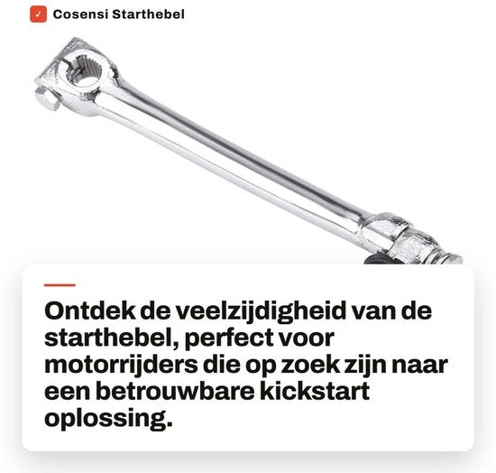 Kickstarter Schokbestendig per Pedal per SSR/SDG - Costruito in Acciaio Inossidabile - Opzionale - Pedal per SSR/SDG