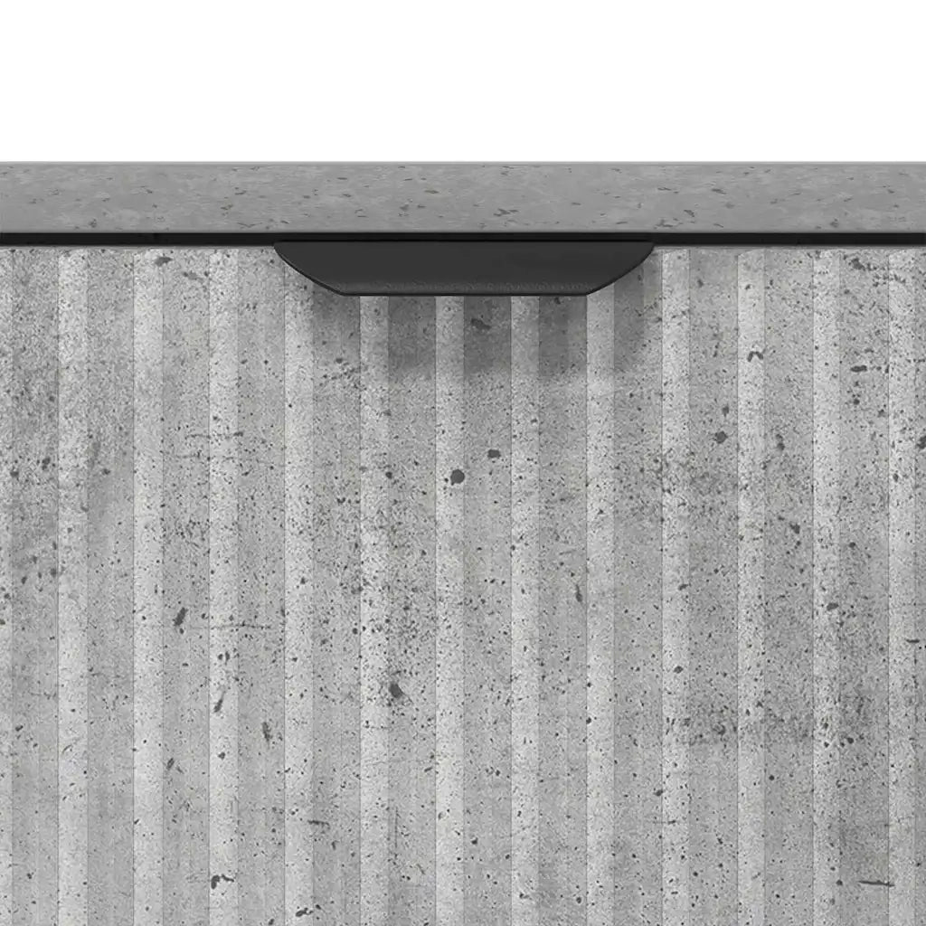 Mobile da Bagno | Armadio da bagno con cassetto Grigio cemento 39,5 x 36 x 88 cm