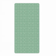 Trade Shop - Tappeto Tappetino In Pvc Antiscivolo Vasca Da Bagno Doccia 68x36 Cm 79752 Verde -