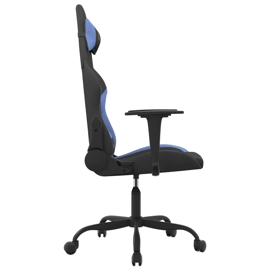Sedia da Gaming Nero e Blu in Tessuto cod mxl 60447