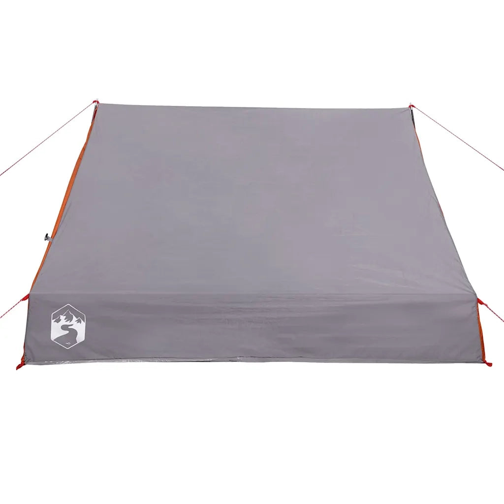 Tenda da Campeggio Telaio A per 2 Persone Grigia Impermeabile 94757