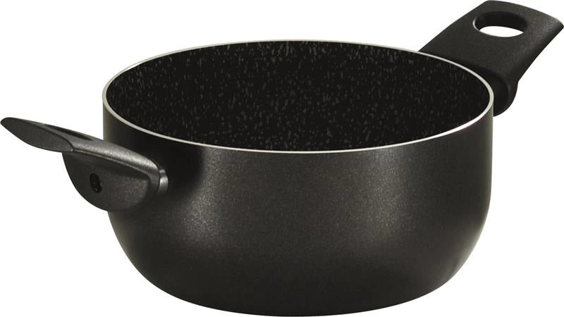 BLACK STONE CASSERUOLA DA CUCINA CON 2 MANICI DA 18 CM