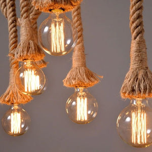 Lampada Da Soffitto Corda APP419-2CP