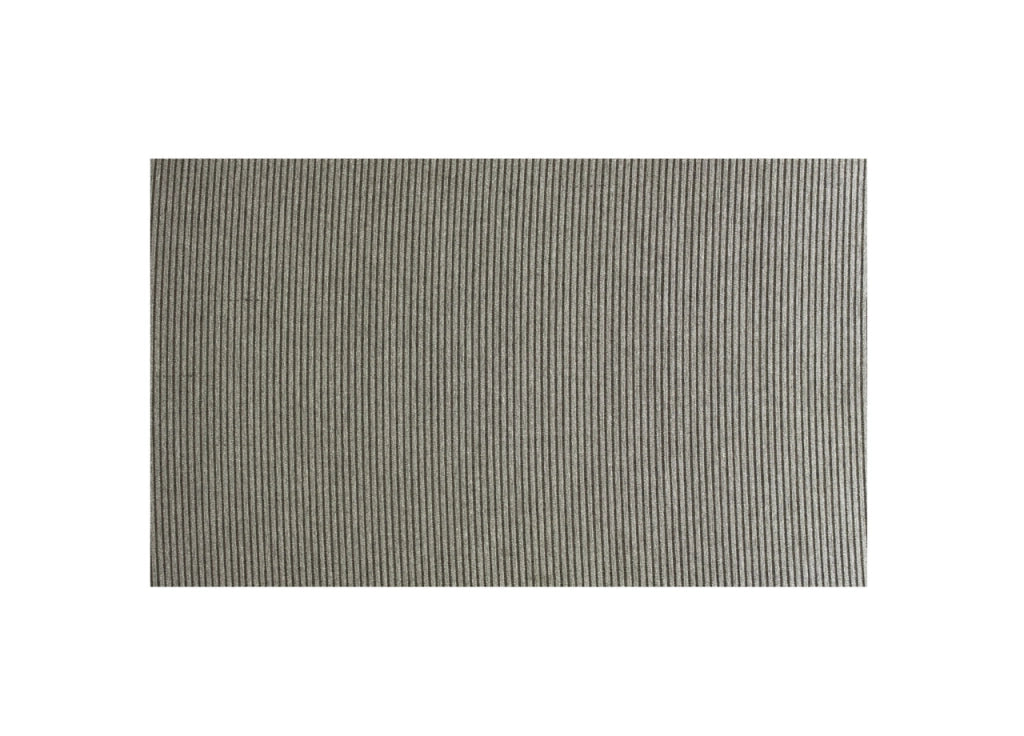 Tappeto Zerbino Ingresso Casa Antiscivolo Tinta Unita 50x70cm Passatoia Esterno - Zerbino - Grigio