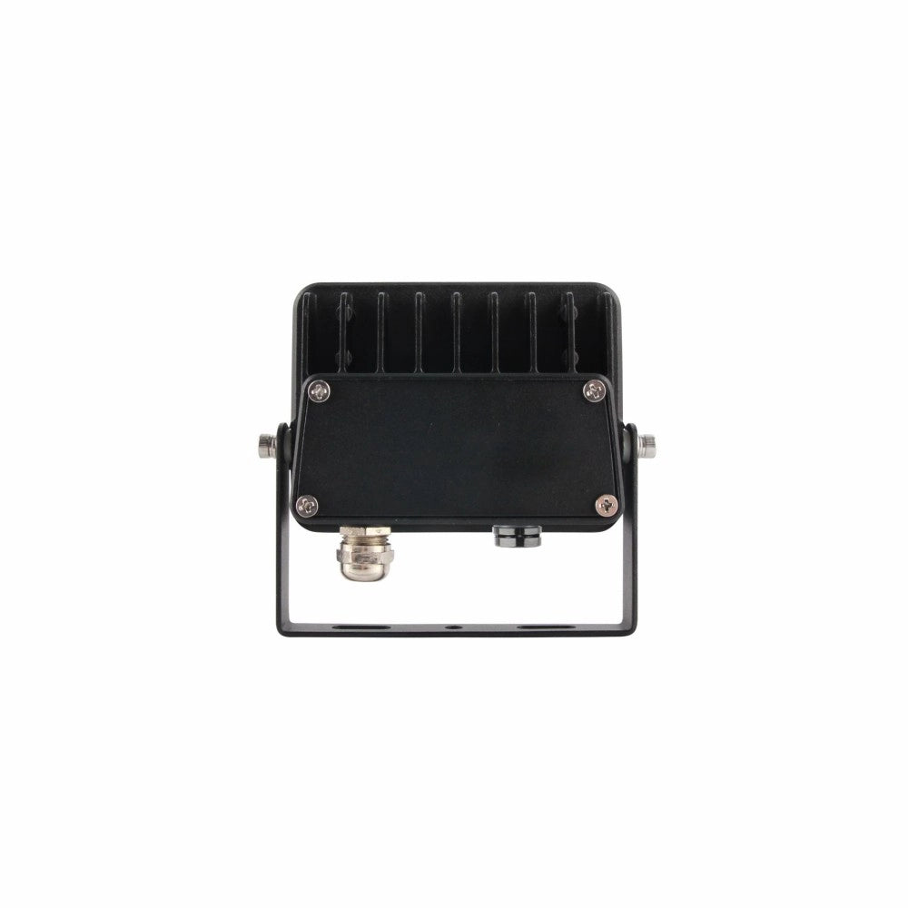 Faro a led SKY 10W IP65 con sensore integrato 4000k Nero