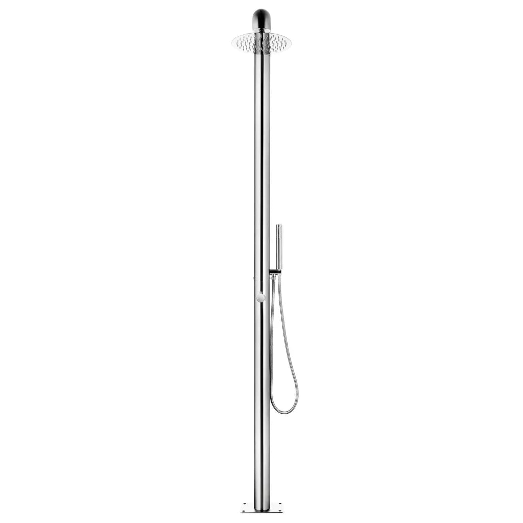 Doccia da Giardino 225 cm in Acciaio Inossidabile CFW9013177