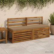 Cuscini per Panchina a 2 Pezzi VUGHT 2 pz 100% Poliestere 951453
