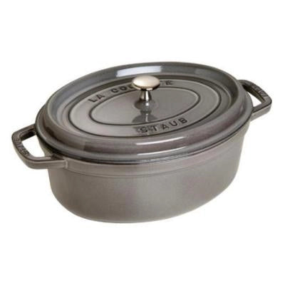 Staub roaster la cocotte 27cm oval grey 40500-276-0 405002760 (40500-276-0) - 169327