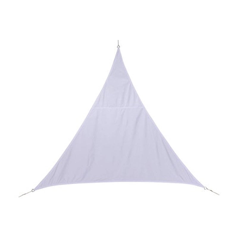 Tenda parasole di 3 x 3 x 3 m per fare ombra nel giardino, sul terrazzo o sul balcone, colore: Bianco