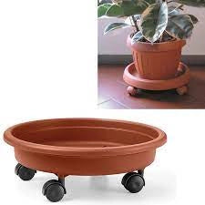 SOTTOVASO CON RUOTE Ø 36 cm