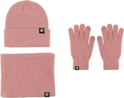 Set di Cappelli e Guanti per Donna Cappello e Guanti per Tastiera Tattile 3 pezzi Set di Cappelli e Guanti per Uomo Invernale con Tessuto a Maglia