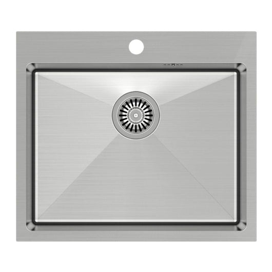 Lavello In Acciaio Russel 110 Brush Nickel