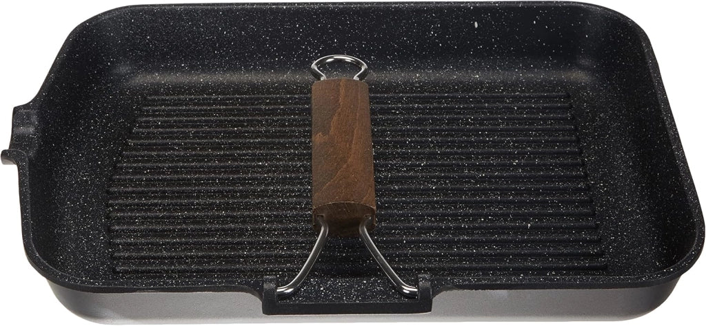 Bistecchiera ATD Pietra M/Pieghe 36 x 24 cm