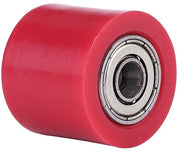 Manicotto per catena universale con rullo di catena - 8mm ruota - materiale in gomma - resistente allo scorrimento/salinità - installazione facile - rullo di catena
