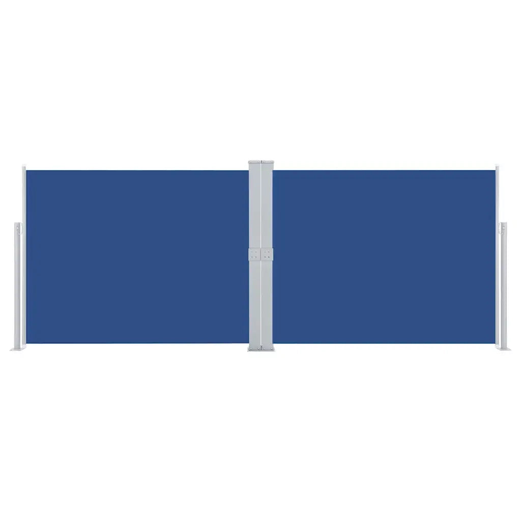 Tenda da Sole Laterale Retrattile Blu 140x1000 cm 48488