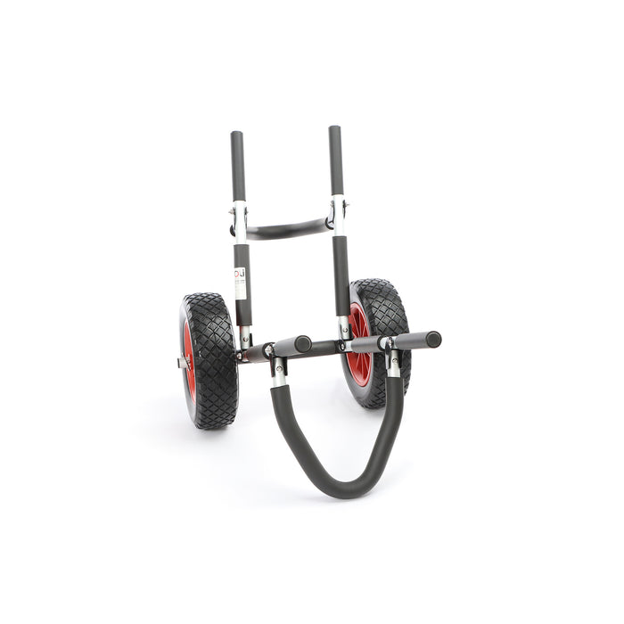 Toboli Carrello di trasporto per 1 tavola da surf SUP Richiudibile Max 45 kg Pneumatici in PU