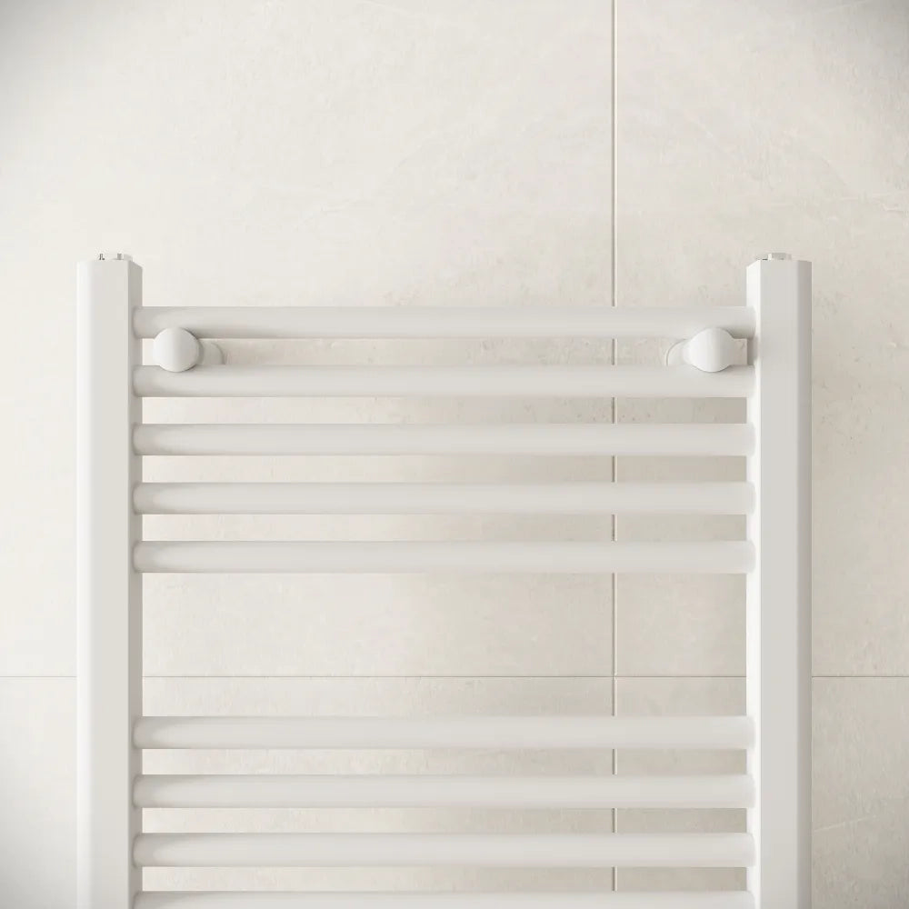Termoarredo elettrico 1200x500 bianco opaco interasse 450 | Polaris
