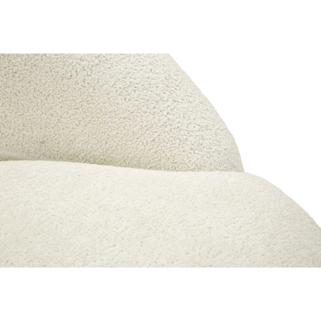 Poltrona VKH1062, Bianco, Spugna, 81x78x64 cm