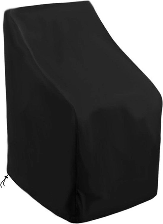 Copertore per sedie a giardino - 120 x 65 cm - Nero - Resistente all'acqua - Copri le tue sedie a giardino con questo copertore - Codice prodotto: 123456