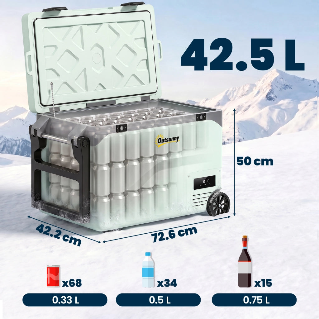 Frigorifero Portatile 42.5L a Compressore con Controllo App, -20¡æ a 20¡æ