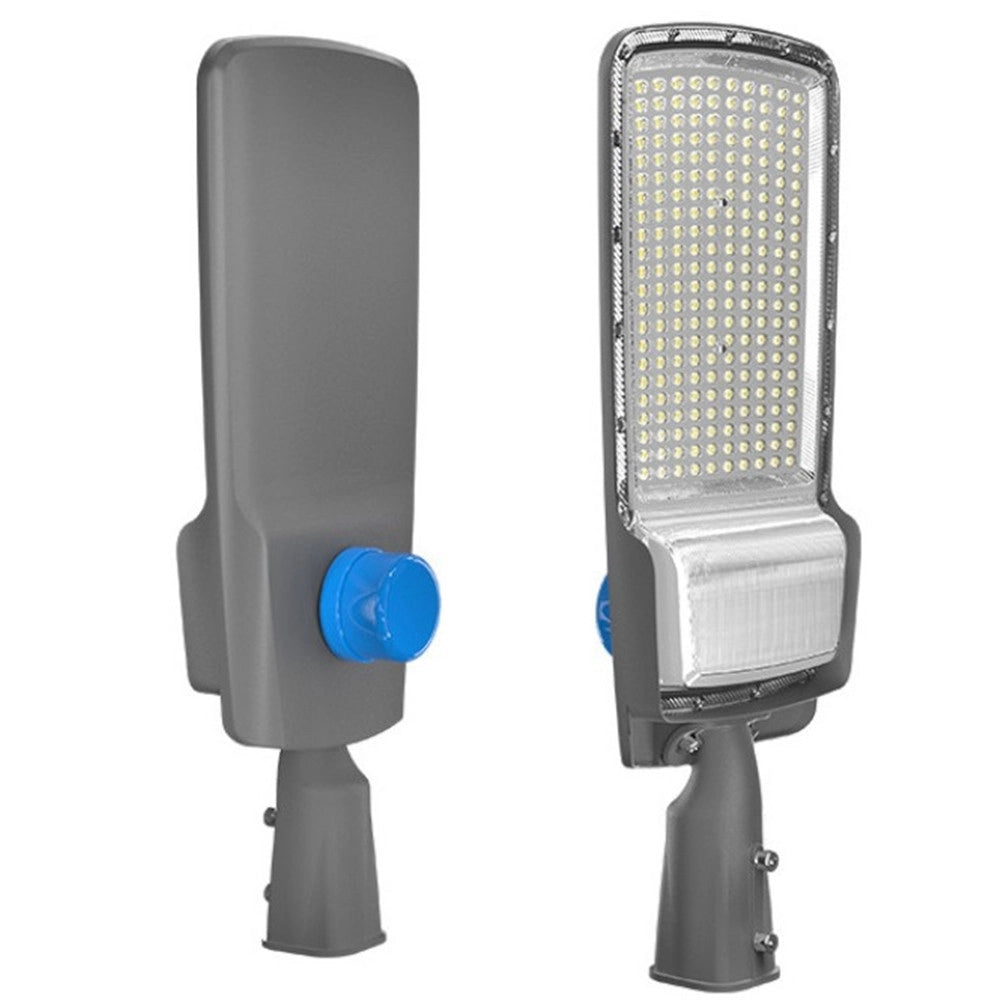 Trade Shop - Lampione Armatura Stradale Led 100w Con Sensore Crepuscolare Freddo 6500k Ip65 Rx-100w-f -