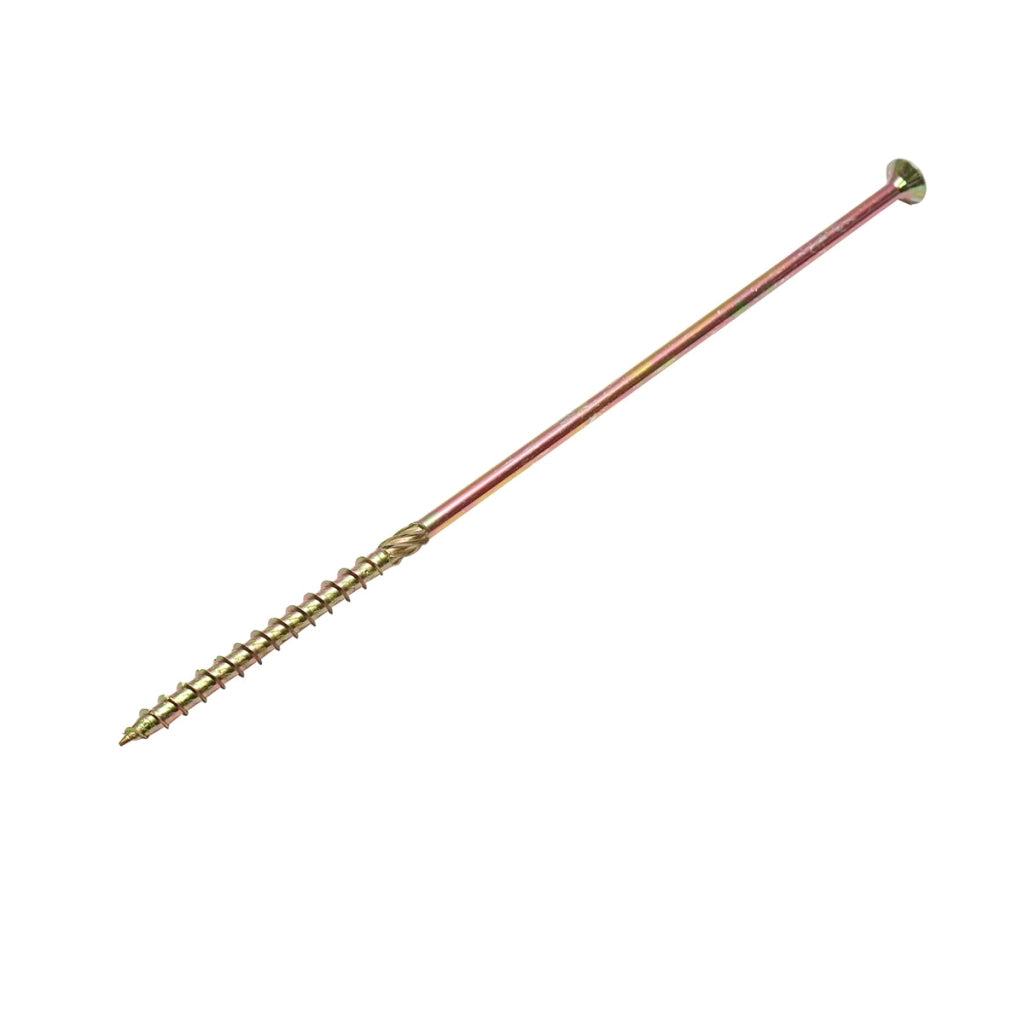 Vite autofilettante per legno a testa svasata 8x280mm tipo torx TX40, 50 pz/scatola