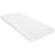 Materasso 80x200 cm 7 Zone Schiuma di Poliuretano 10 cm H2 H3 282803