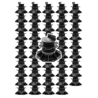 Set 50 supporti per pavimenti galleggianti, altezza regolabile 60-128mm Max 2700 kg, Pavimenti Decking