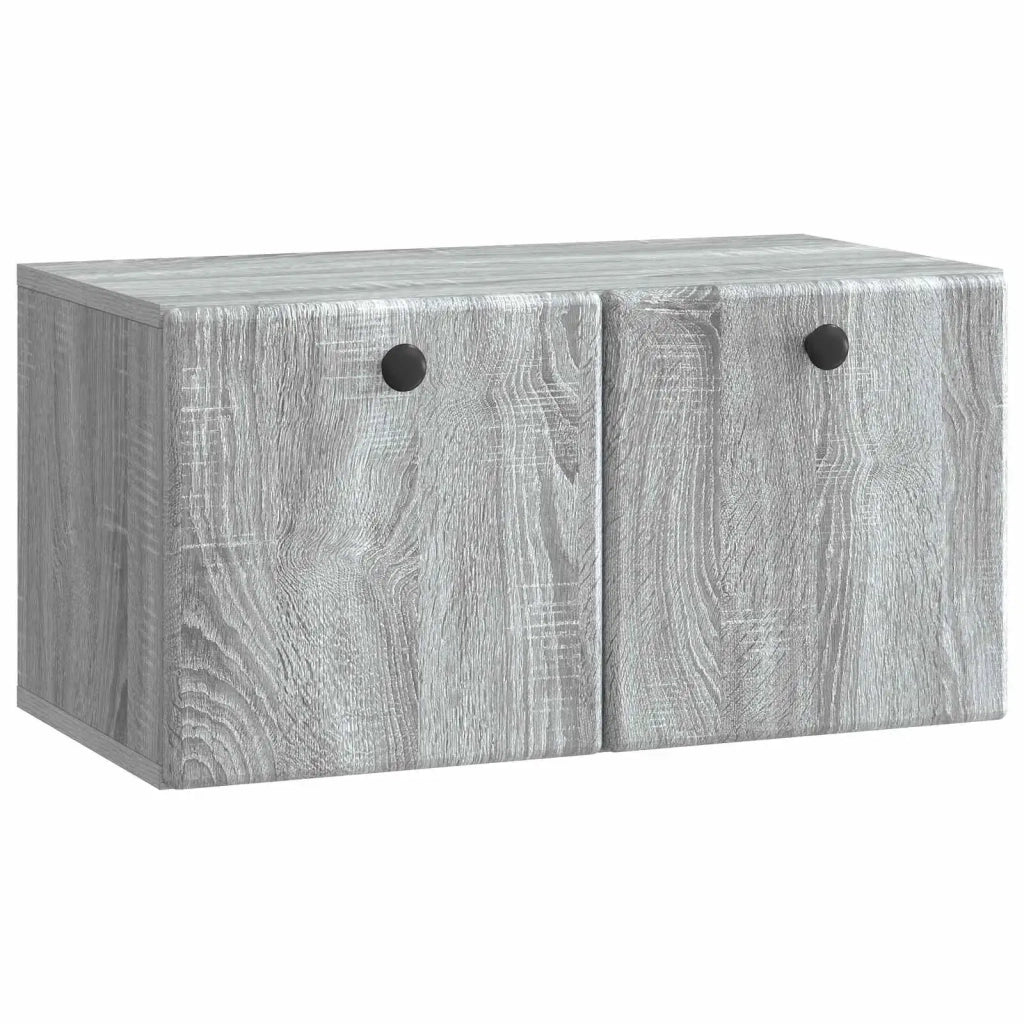Mobile Porta TV da Muro 59,5 x 31 x 30 cm Sonoma grigio 899221