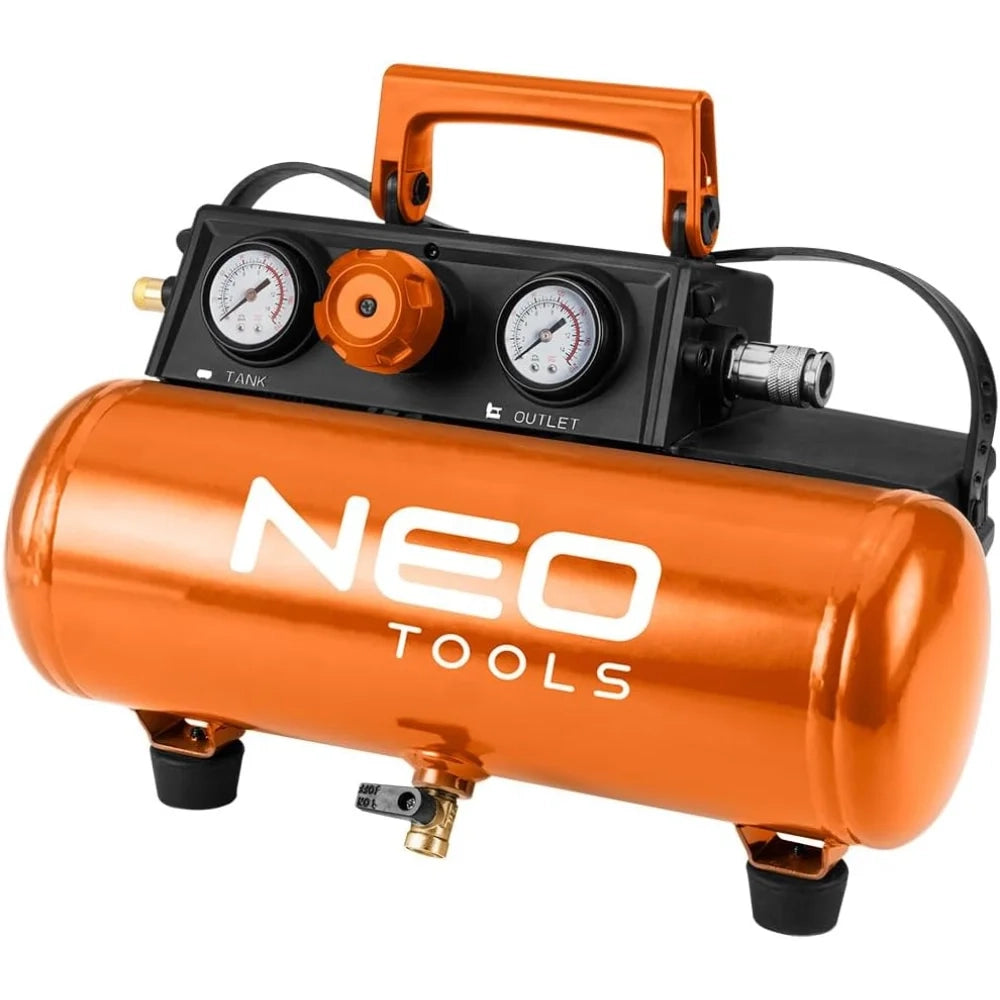 Topex 04-620 compressore e+ 18v, v, 4 bar, 8 l